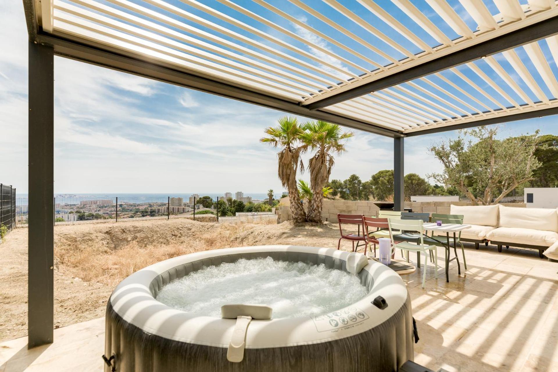 50 Nuances De Bleu Villa Marseille Eksteriør bilde